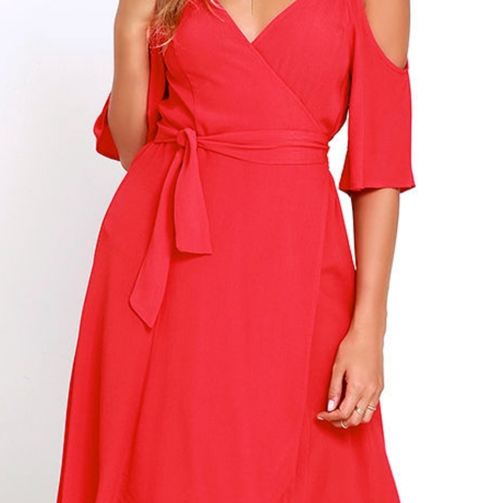 Cold Shoulder Dress